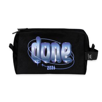 Done 2026 Orbit Design - Recycelte Kulturtasche - Schwarz - Vorne