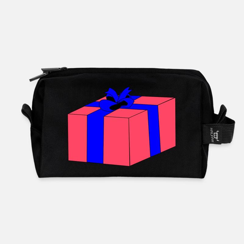 christma s672 - Recycelte Kulturtasche - Schwarz