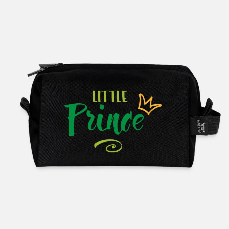 little prince - Recycelte Kulturtasche - Schwarz
