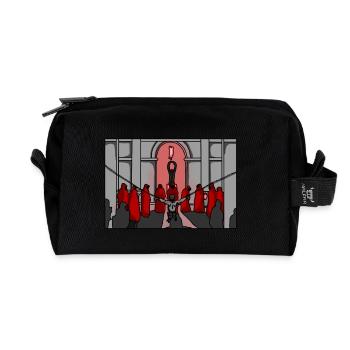 DMA Control - Recycled Toiletry Zip Bag - black - Front