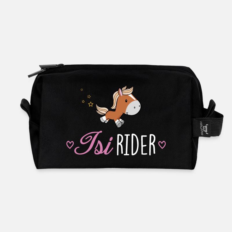 Isi Rider - Recycelte Kulturtasche - Schwarz