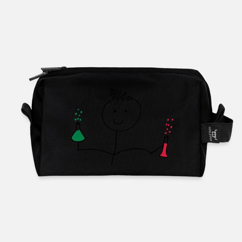 Chimica - Trousse de toilette en tissu recyclé - noir