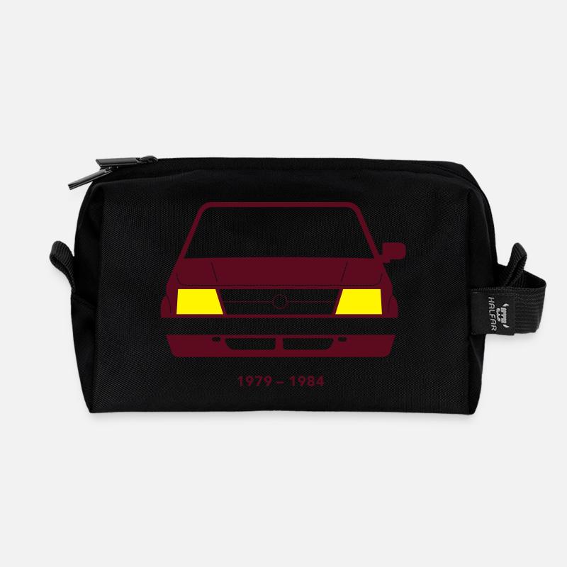 Kadett D 1979 - 1984 - Recycelte Kulturtasche - Schwarz