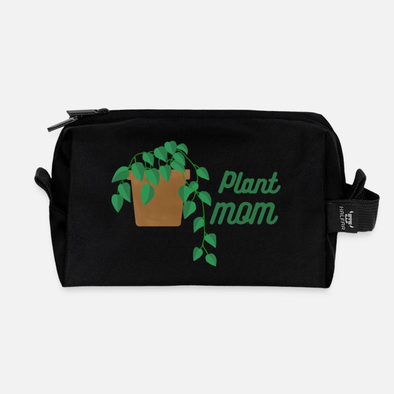 Pflanzenmama - Kletterpflanze - Recycelte Kulturtasche - Schwarz