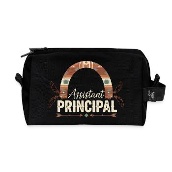 Vice-recteur Directeur adjoint - Trousse de toilette en tissu recyclé - noir - Devant