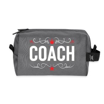 Coach Trainer - Recycled Toiletry Zip Bag - anthracite - Front