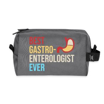 Gastroenterologie - Recycelte Kulturtasche - Anthrazit - Vorne