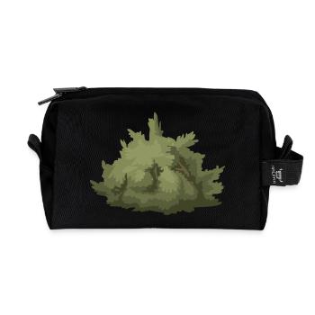 strauecher buesche shrubbery garten garden plants2 - Recycelte Kulturtasche - Schwarz - Vorne