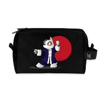 Kung Fu - Recycelte Kulturtasche - Schwarz - Vorne