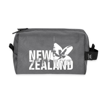 New Zealand - Trousse de toilette en tissu recyclé - anthracite - Devant