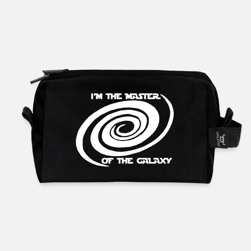 Meister der Galaxis - Recycelte Kulturtasche - Schwarz