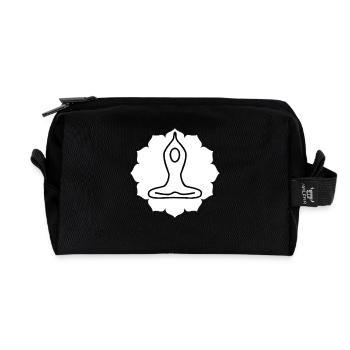 Mind & Muscle - Recycled Toiletry Zip Bag - black - Front