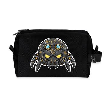Tarantula Sentinel Steampunk Mechanisch Schwarz - Recycelte Kulturtasche - Schwarz - Vorne