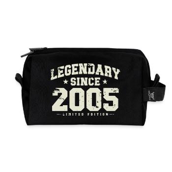 Légendaire depuis 2005 millésime anniversaire - Trousse de toilette en tissu recyclé - noir - Devant