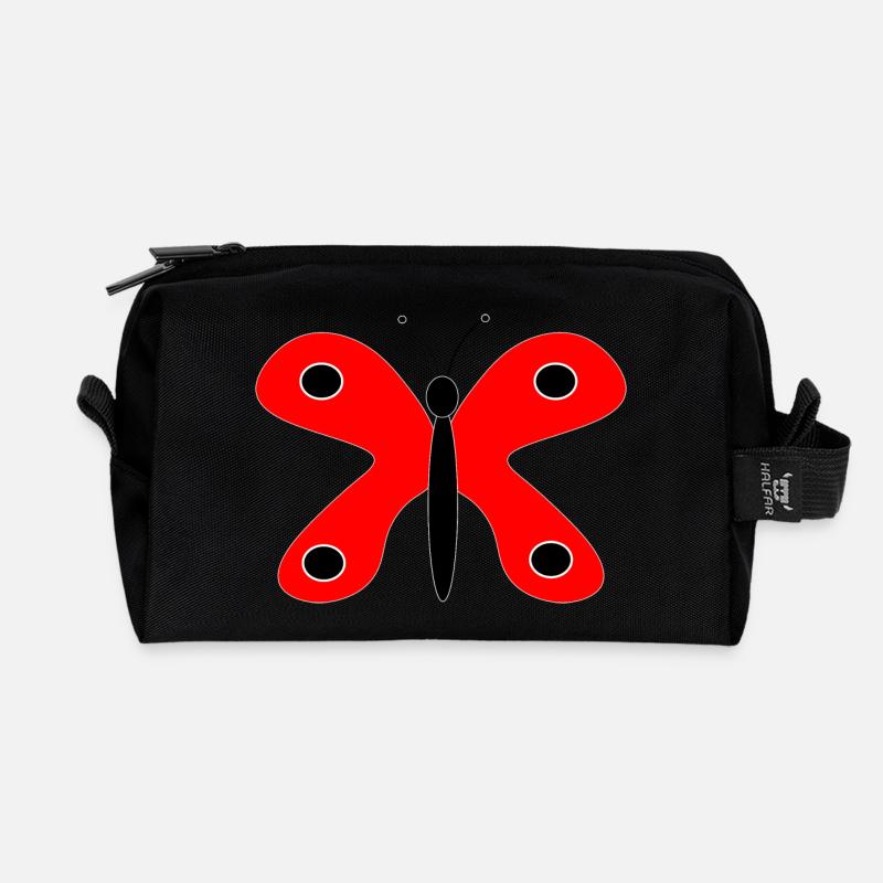 Muttertags Geschenk Mutter Muttertag Geschenkidee  - Recycelte Kulturtasche - Schwarz