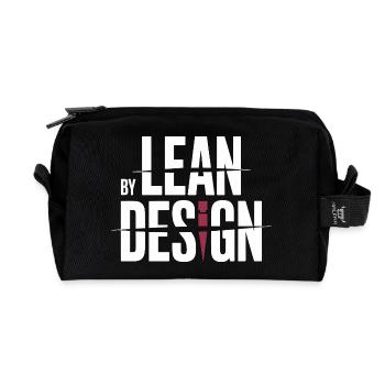Pruning season with reduced calorie deficit - Recycled Toiletry Zip Bag - black - Front