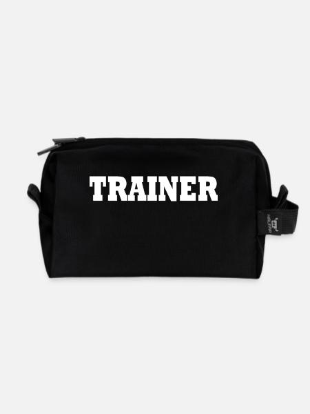 Trainer - Recycelte Kulturtasche - Schwarz