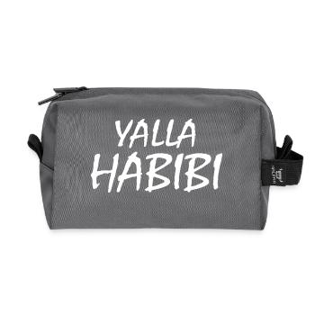 Yalla habibi - Recycelte Kulturtasche - Anthrazit - Vorne