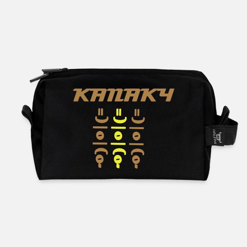 Kanaky - Recycelte Kulturtasche - Schwarz