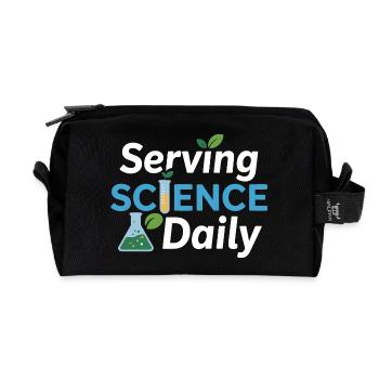 Serving Science Daily Dietitian Expert Profession - Recycelte Kulturtasche - Schwarz - Vorne