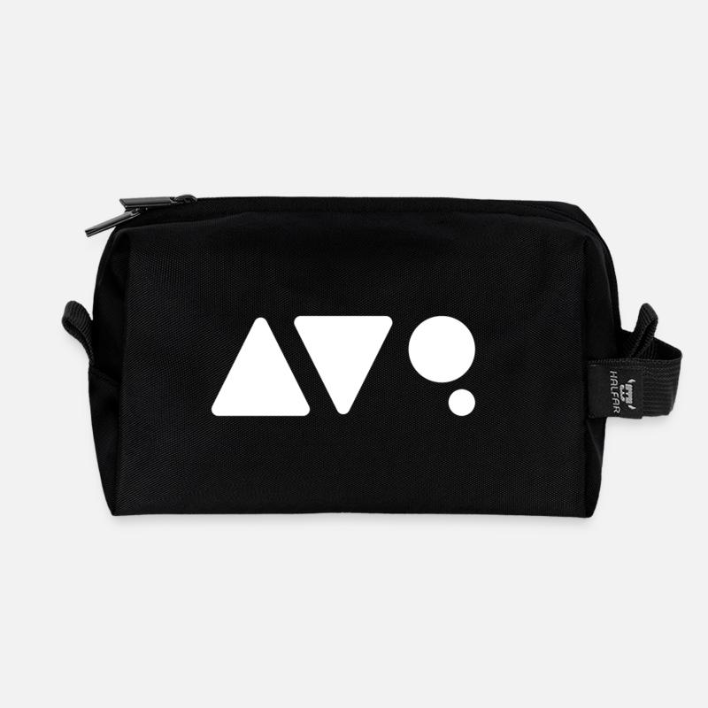 AVR - Recycelte Kulturtasche - Schwarz