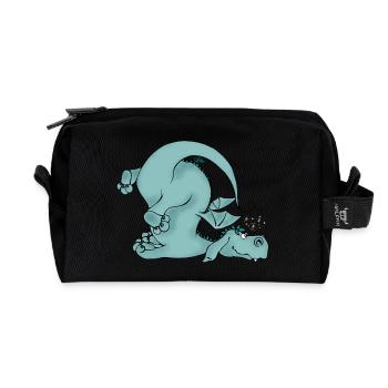 Sturzflug - Plumpsdrache - Recycelte Kulturtasche - Schwarz - Vorne