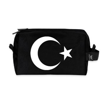 Turkey - Recycled Toiletry Zip Bag - black - Front