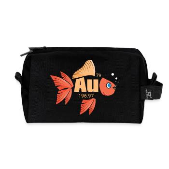 Tableau périodique - Trousse de toilette en tissu recyclé - noir - Devant