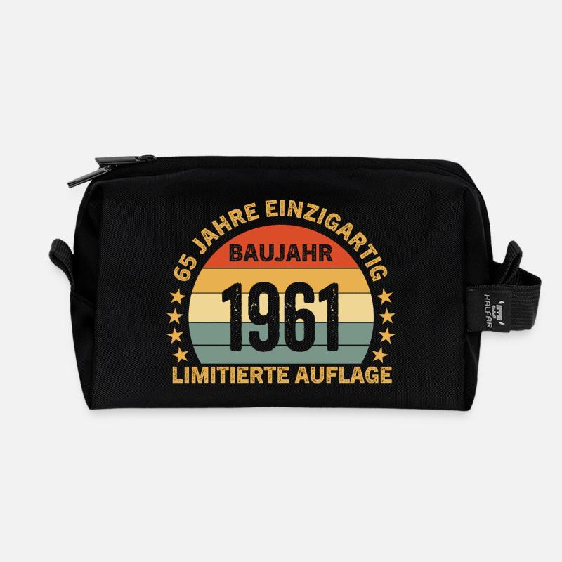 65 ANS D’ÉDITION LIMITÉE UNIQUE - Trousse de toilette en tissu recyclé - noir