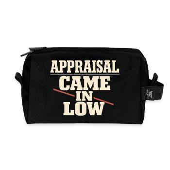 Mortgage Brokers, Loan Officers, - Recycled Toiletry Zip Bag - black - Front