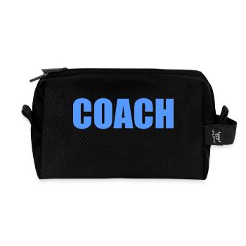Coach - Recycled Toiletry Zip Bag - black - Front