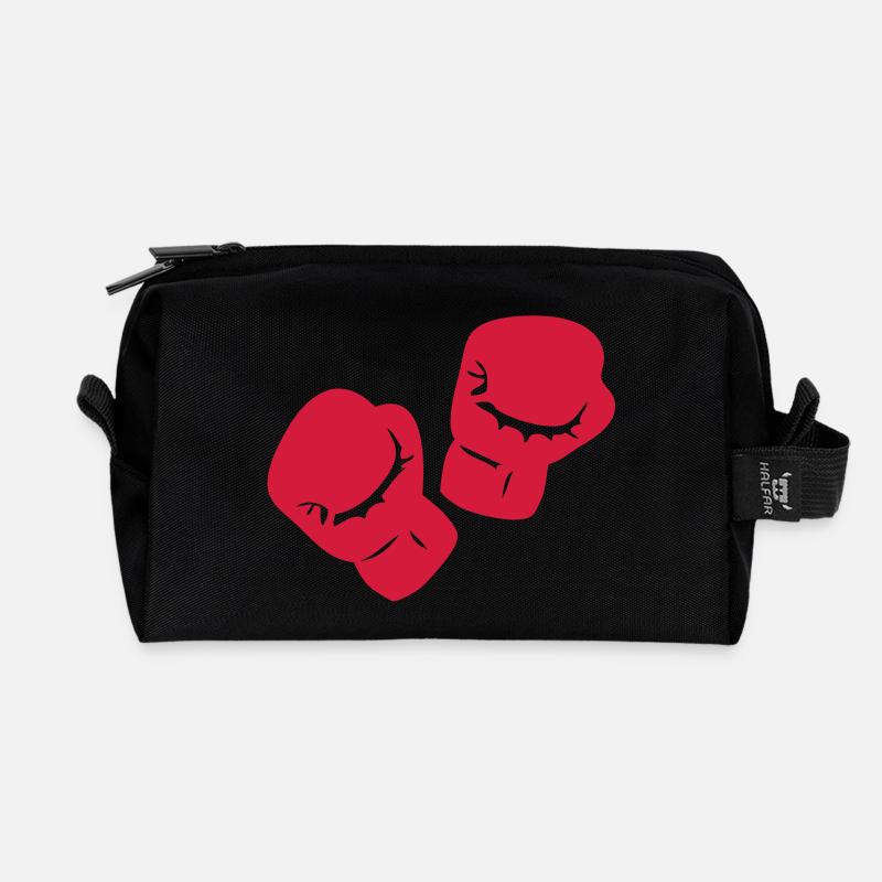 Boxen Boxhandschuh - Recycelte Kulturtasche - Schwarz