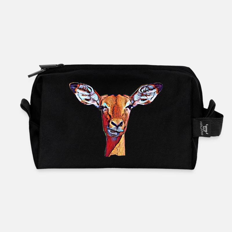 ℜ𝔢𝔥 - Recycelte Kulturtasche - Schwarz