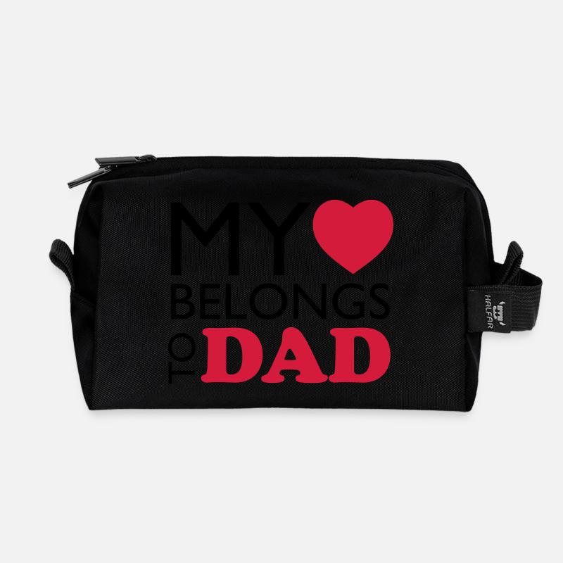 MHBT DAD - Recycelte Kulturtasche - Schwarz