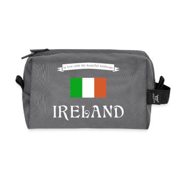 Ireland Irland - Recycelte Kulturtasche - Anthrazit - Vorne