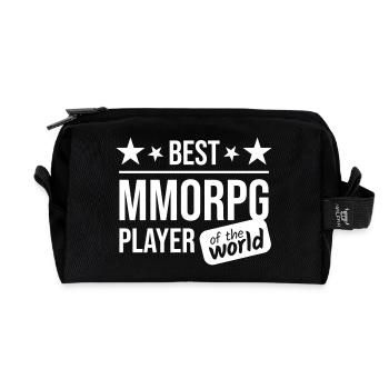 MMORPG Player Gifts - Recycelte Kulturtasche - Schwarz - Vorne