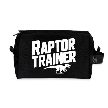 Entraîneur Raptor - Trousse de toilette en tissu recyclé - noir - Devant