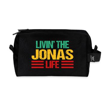 Jonas - Recycelte Kulturtasche - Schwarz - Vorne