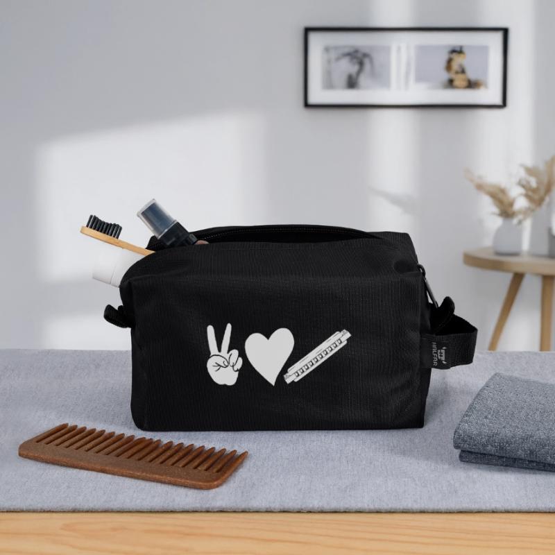 Harmonica Harmonica Trousse de toilette en tissu recyclé