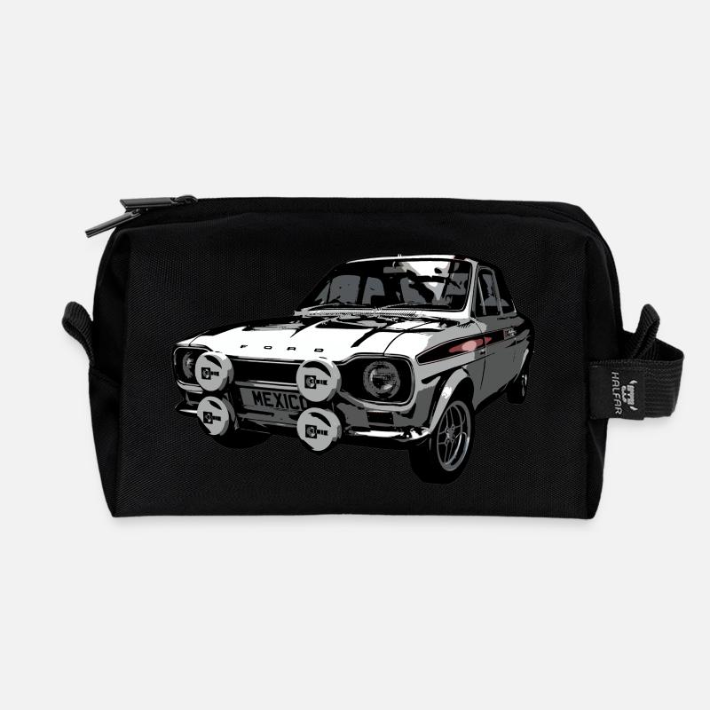 Mk1 Escort - Recycled Toiletry Zip Bag - black