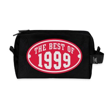 THE BEST OF 1999 2C Birthday Anniversaire - Recycelte Kulturtasche - Schwarz - Vorne