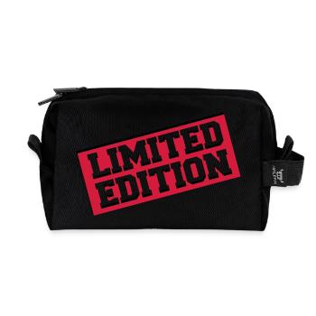 limited_edition02 - Trousse de toilette en tissu recyclé - noir - Devant