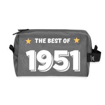 Best of 1951 - Trousse de toilette en tissu recyclé - anthracite - Devant