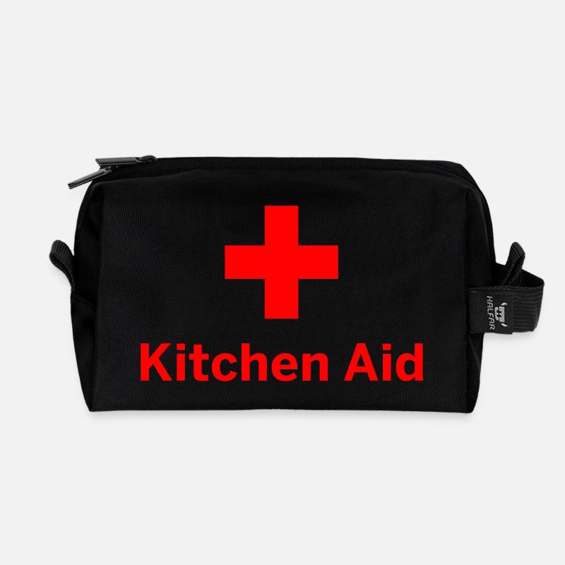 KitchenAid - Recycelte Kulturtasche - Schwarz
