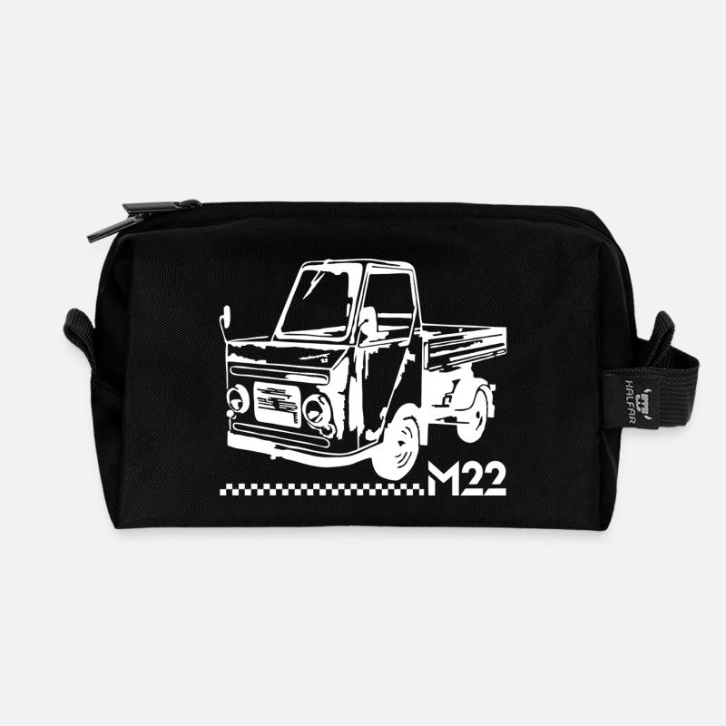 Multicar M22 Neu - Recycelte Kulturtasche - Schwarz