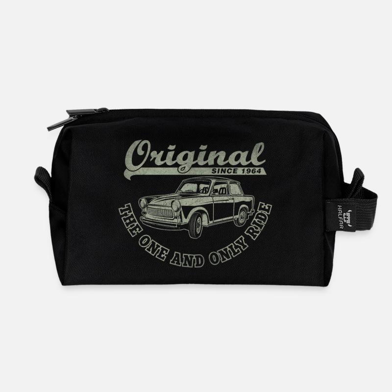 Trabant Orginal seit 1964 - Recycelte Kulturtasche - Schwarz