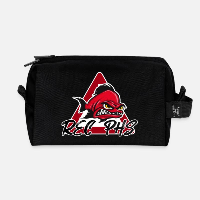 Rostock Eishockey - Recycelte Kulturtasche - Schwarz