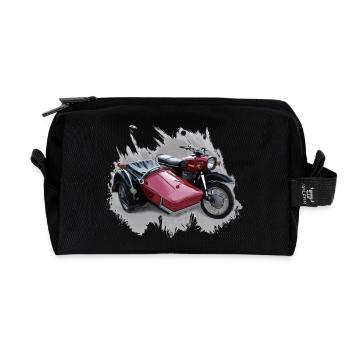 Simson Schwalbe Duo - Recycled Toiletry Zip Bag - black - Front