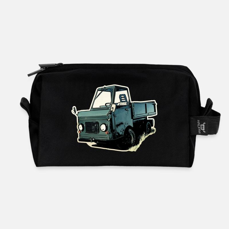 Multicar M22 - Recycelte Kulturtasche - Schwarz