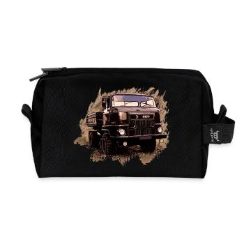 IFA L60 Kipper - Recycelte Kulturtasche - Schwarz - Vorne